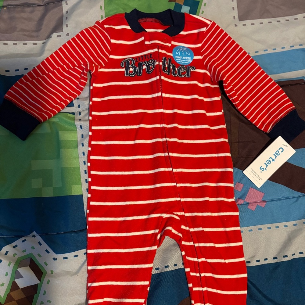 Carters little brother infant pajama